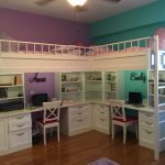 Custom Made Dual Loft Beds With Desks