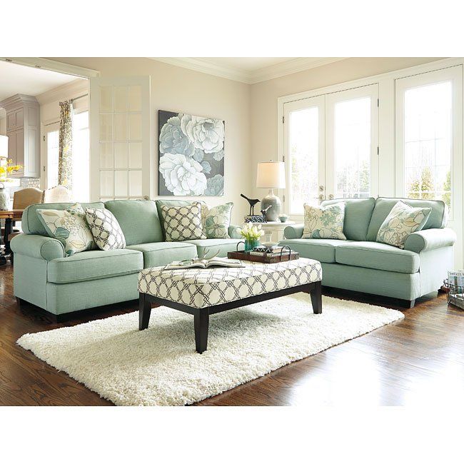 Daystar Seafoam Living Room Set