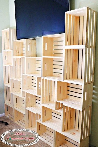 How to create a DIY Yarn Storage Shelving Unit - Best and Cheap Solution