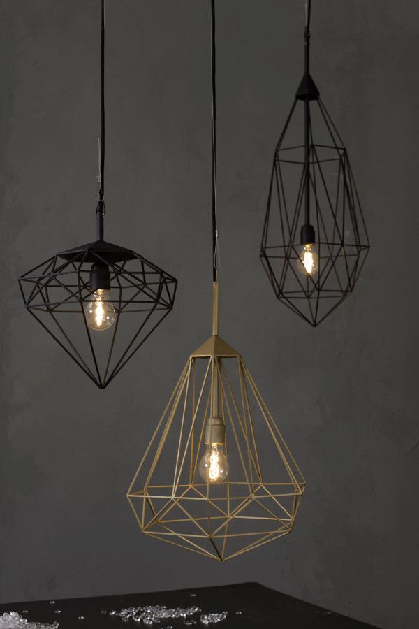 Hanging Light Gems: Diamonds by JSPR