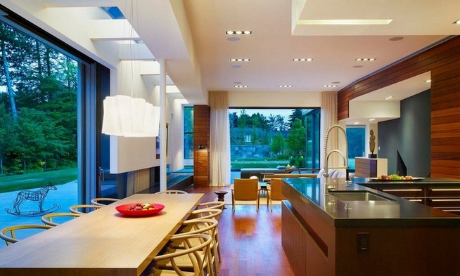 Window treatments for food in the kitchen