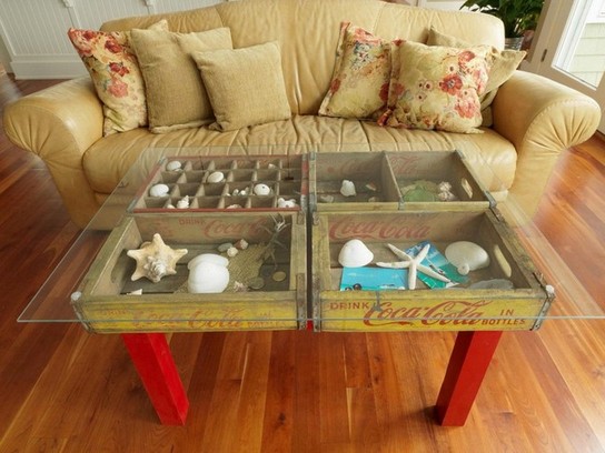 Shadow Box Coffee Table Display Ideas