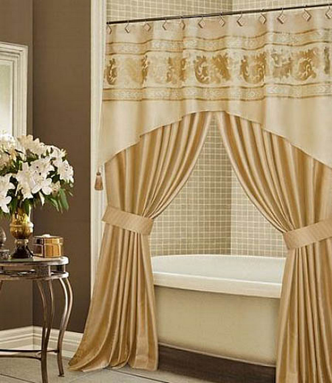 Best idea luxury shower curtain