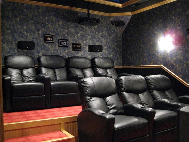 Home theater couch 2