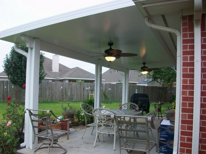 Michigan aluminum patio awnings