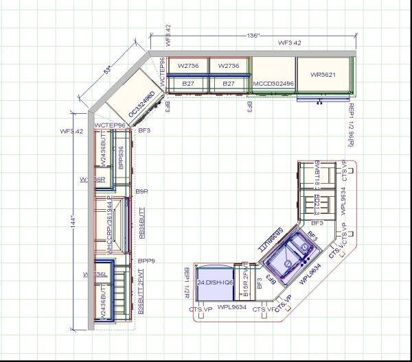 Kitchen remodeling plans 3