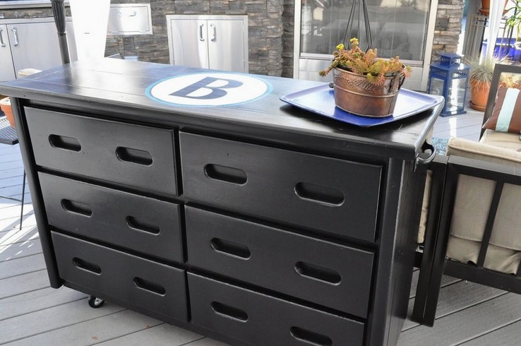 Outdoor buffet cabinet 2