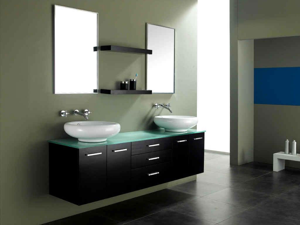 Modern bathroom mirror 2