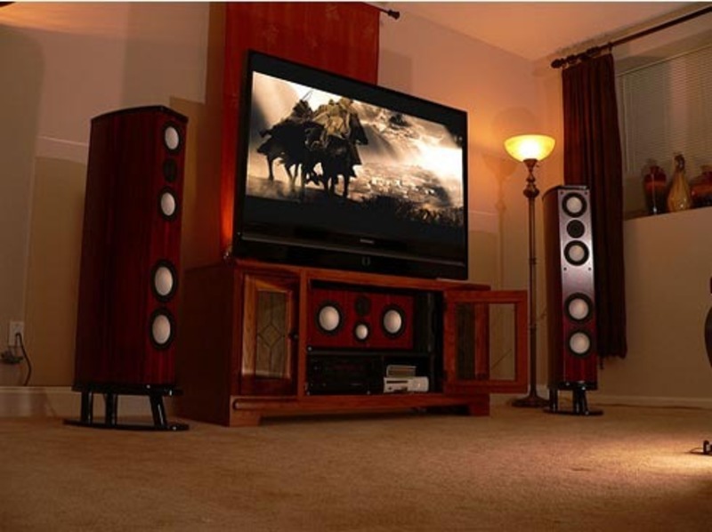 Home entertainment room, home theater decor, home decor, home
theater