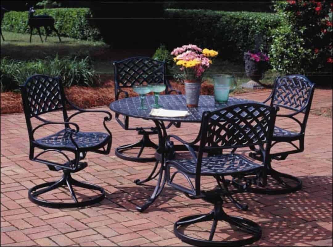 Best ways to enjoy the cast
aluminum patio furniture