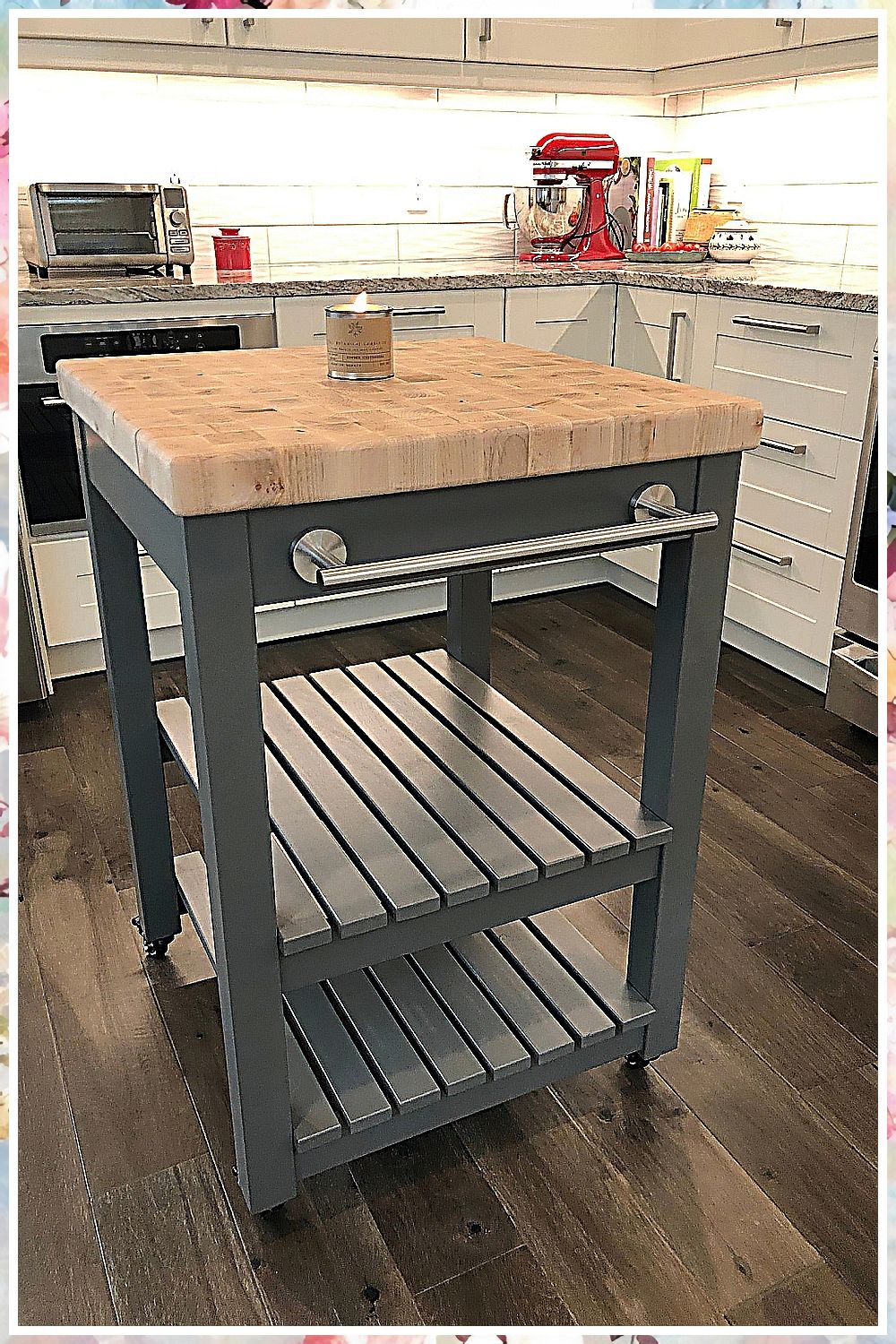 Get more space in kitchen with
kitchen carts