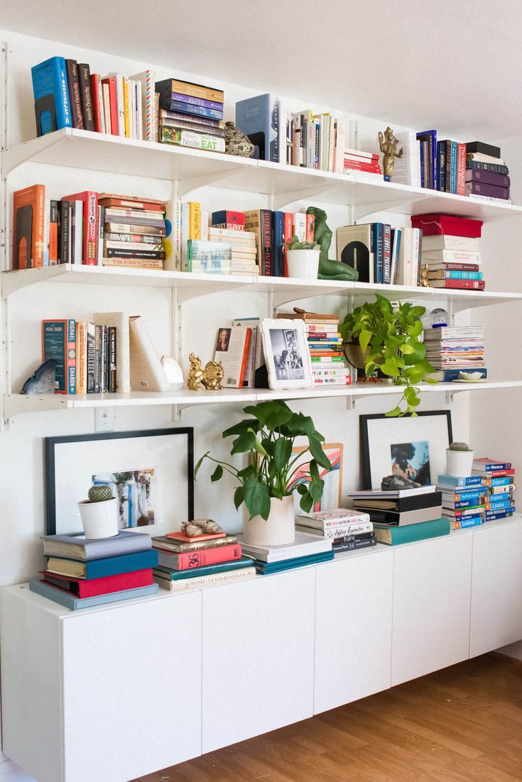 Save space in your room with
living room shelves