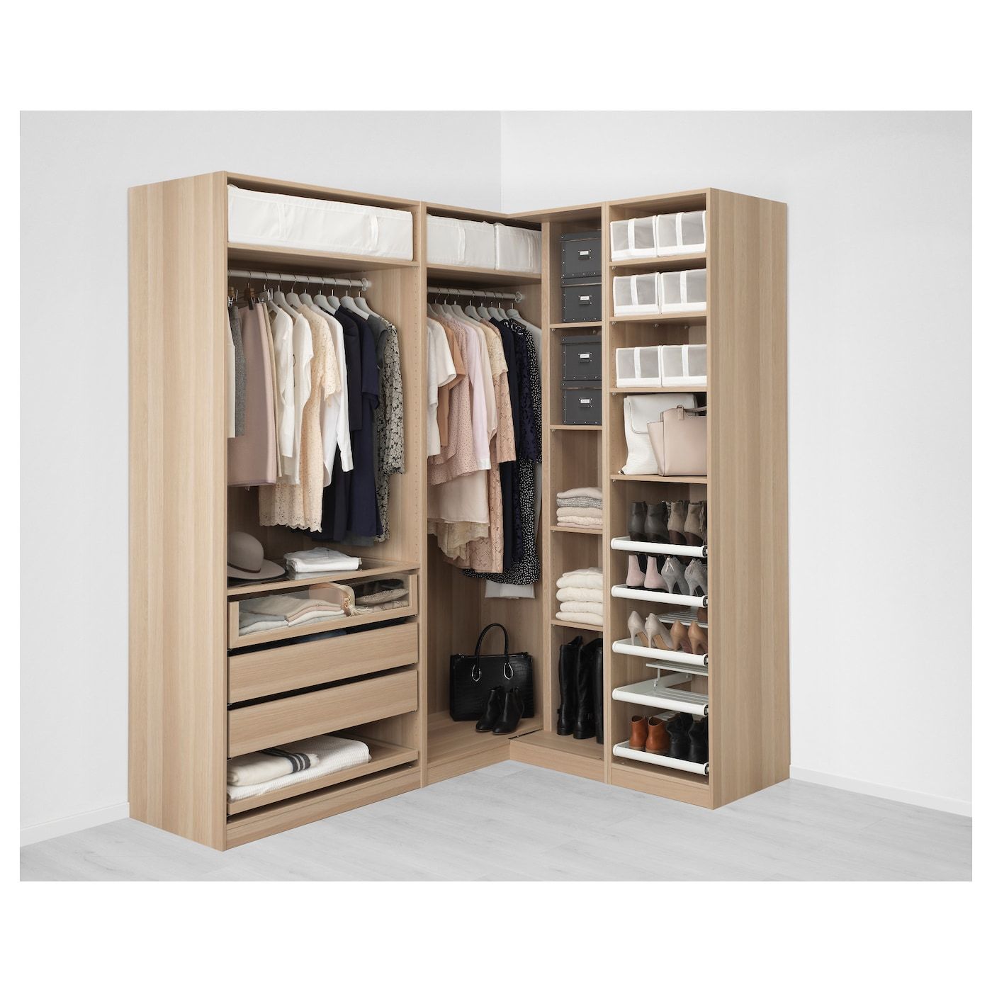 Novel Ideas of Corner Wardrobe  for Your Room