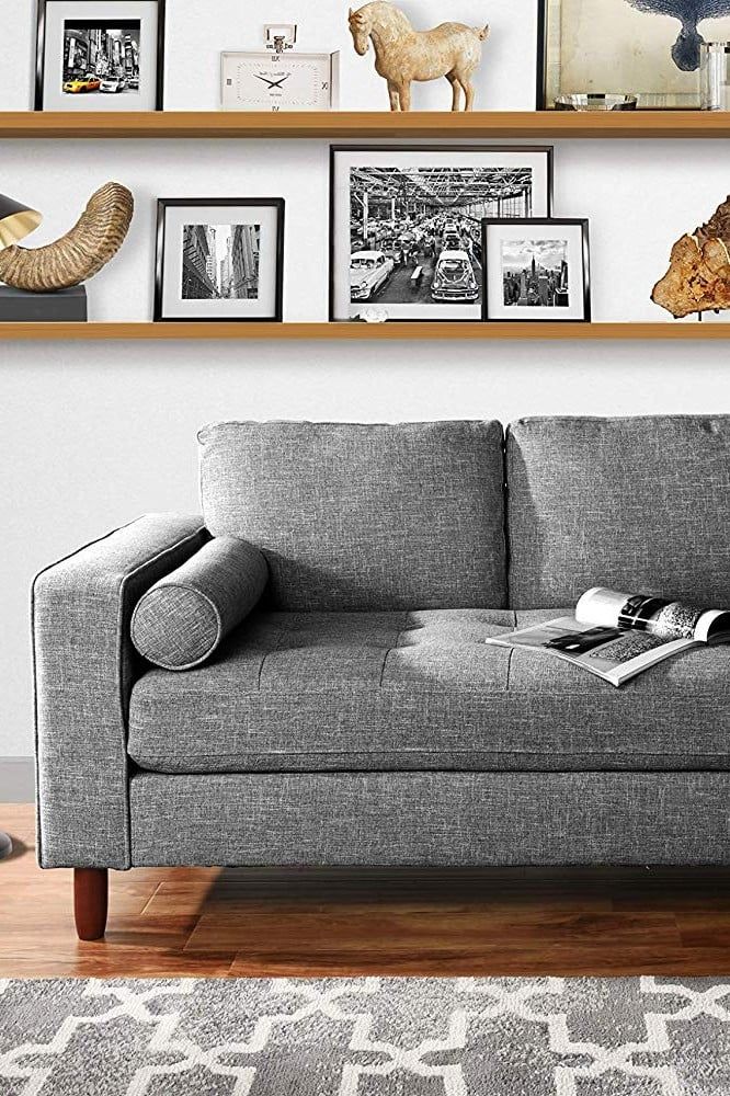 Contemporary apartment size sofas