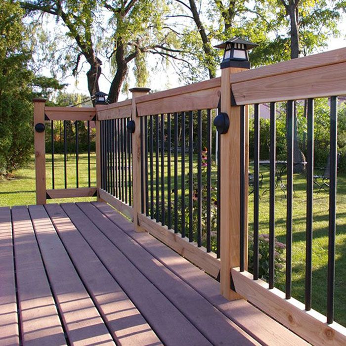 Use Deck Balusters that fit
your Decking well