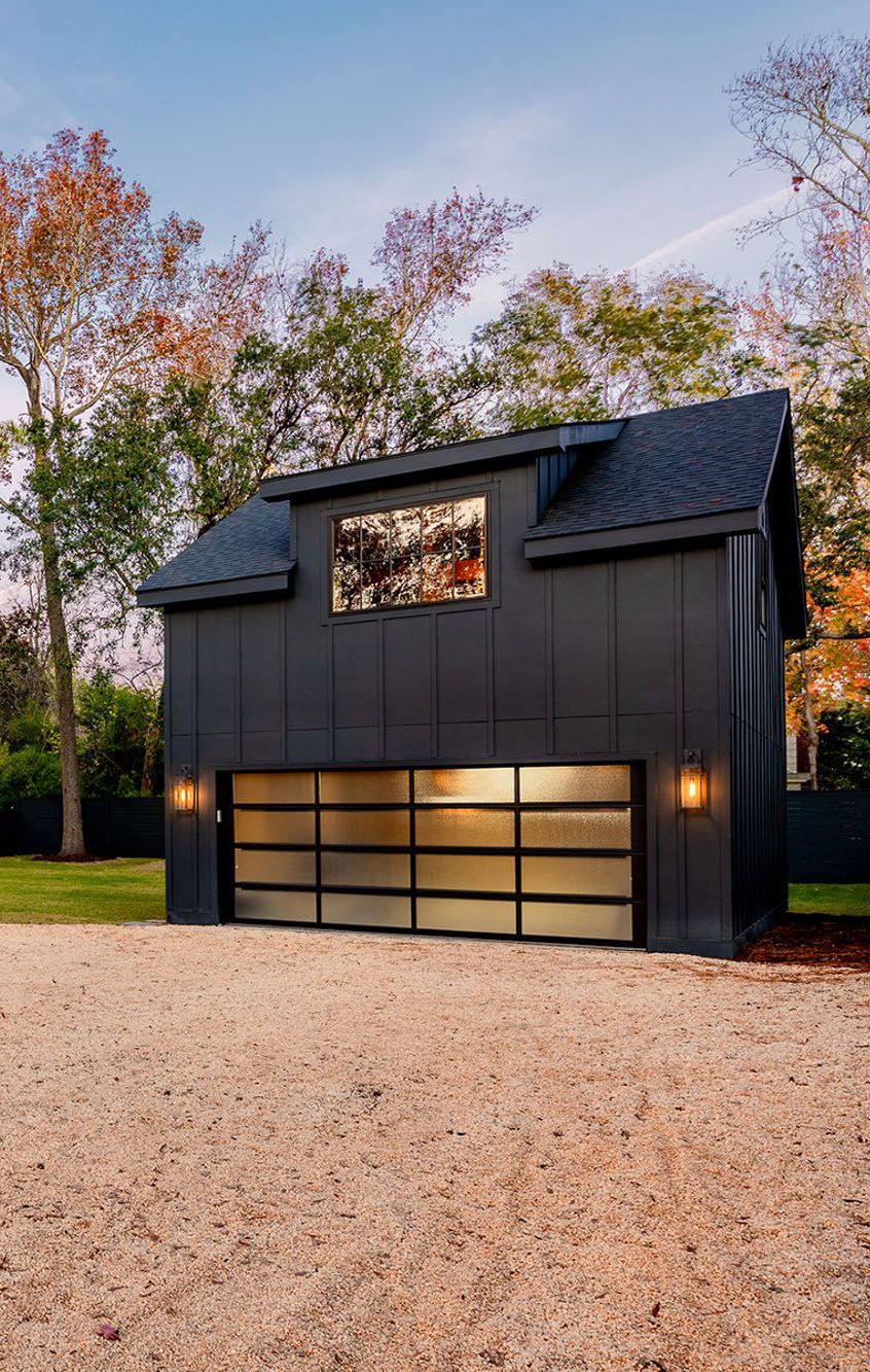 The perfect double garage