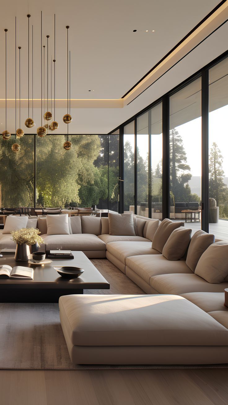 Captivating Modern Living Room Decoration