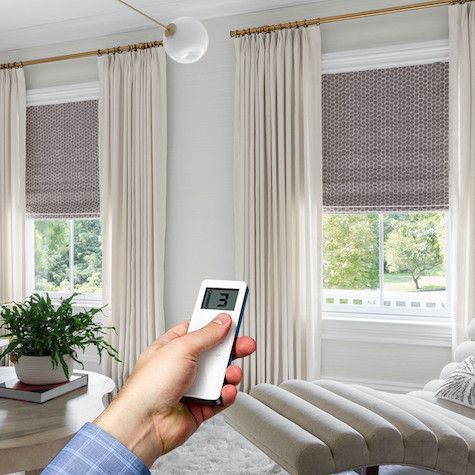 Motorized blinds and your
windows