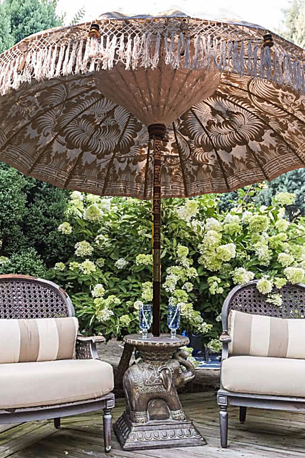 How to have the right patio
umbrellas