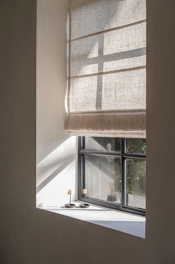 Keep the Rays away by using
Roman Blinds for your windows