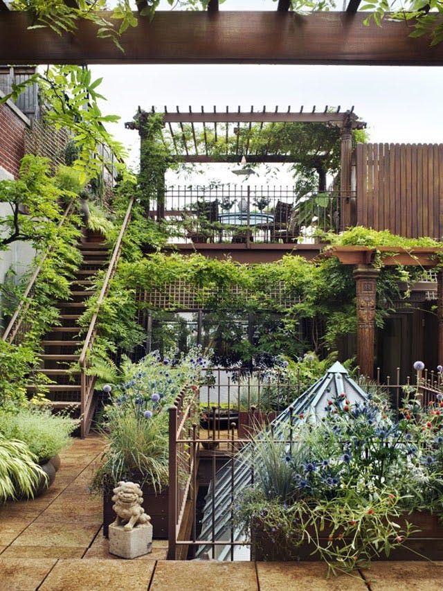 Make a Roof Garden for your
Office Top Décor