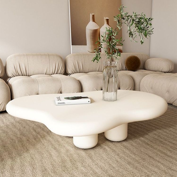 Nice white coffee table for home and patio