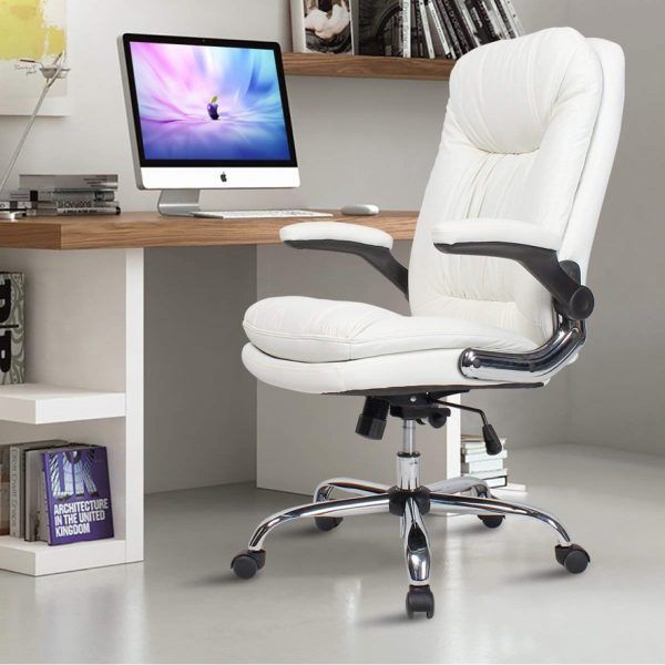 Choosing elegant white computer chair