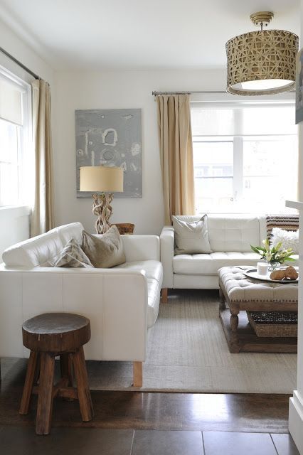 How to Keep the White Leather Sofa