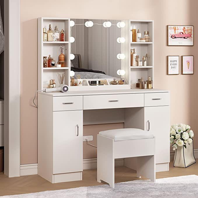 Make Your Place Beautiful With
White Vanity