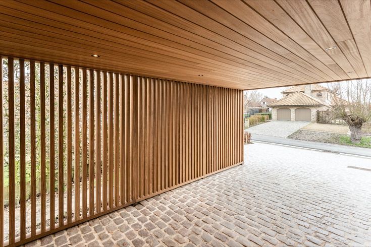 Wooden carports for Protecting
your Car