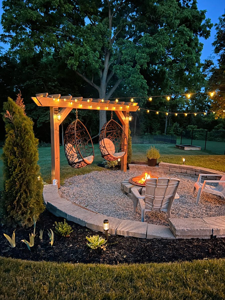 Ways to have a good backyard
fireplace