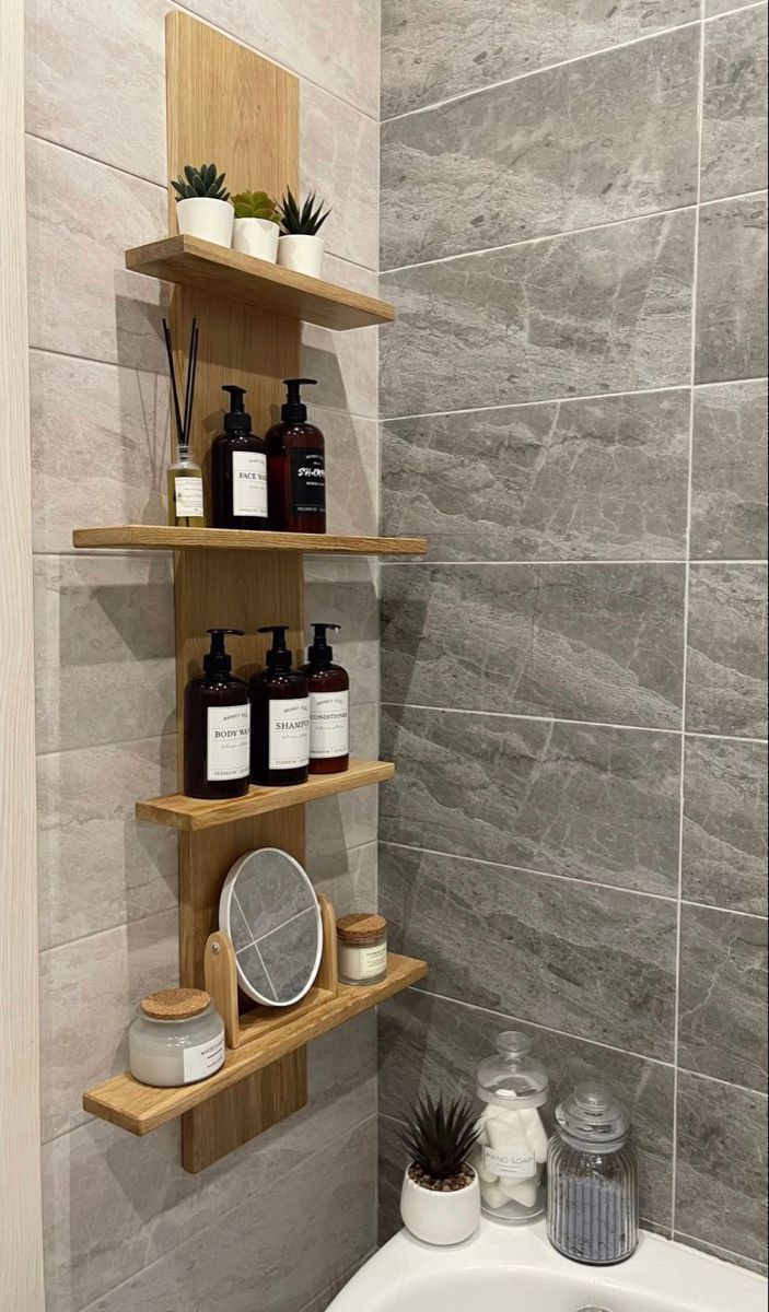 Bathroom Shelves Add to Your  Bathroom Elegance and Practicality