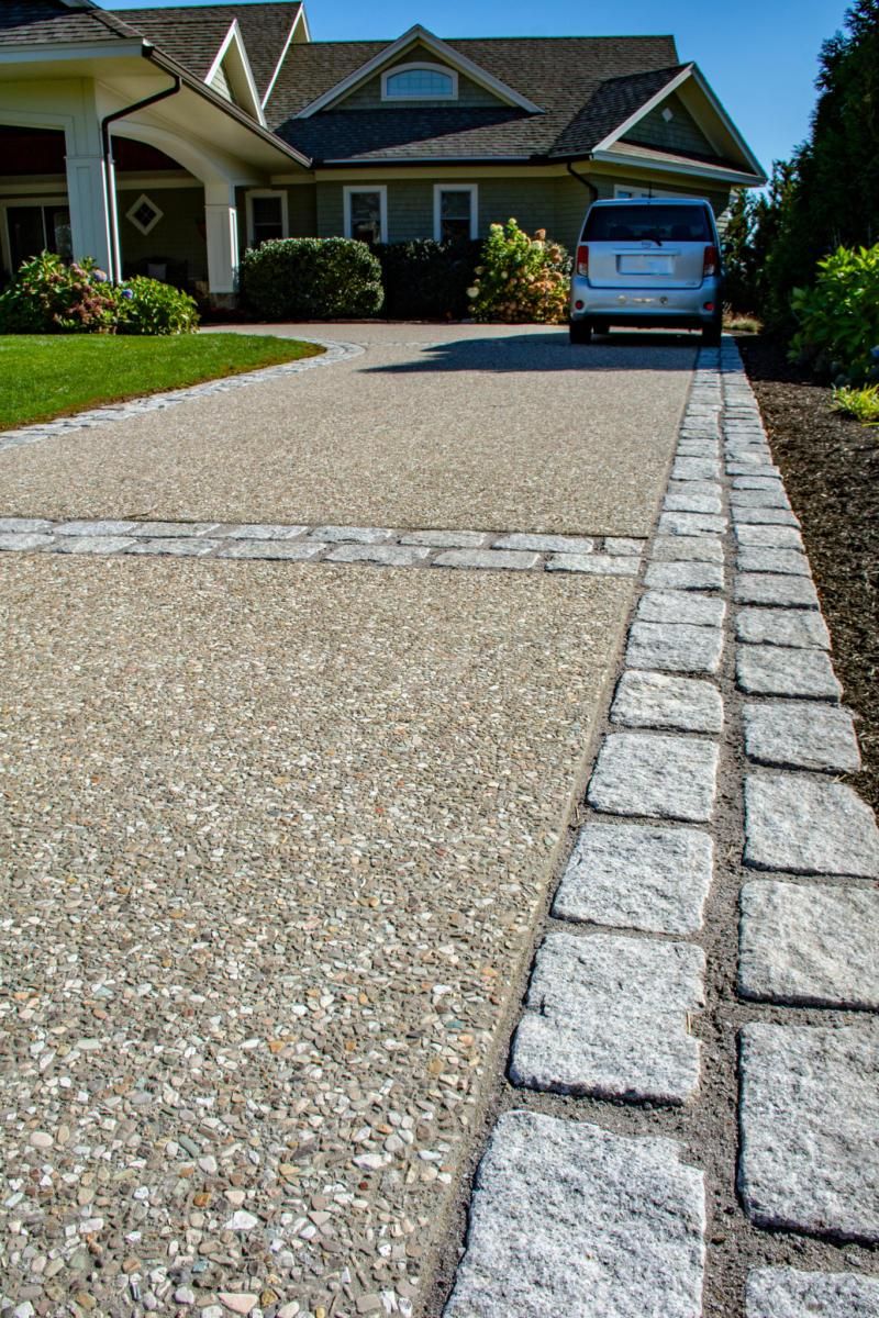 Create Pathways for your
Landscape Design by using Concrete Paving