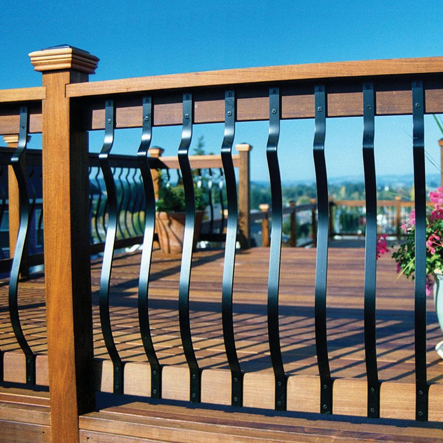 Use Deck Balusters that fit
your Decking well