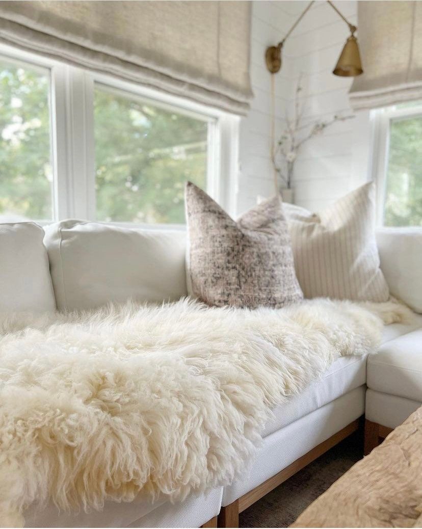 The Beautiful Faux Sheepskin
Rug