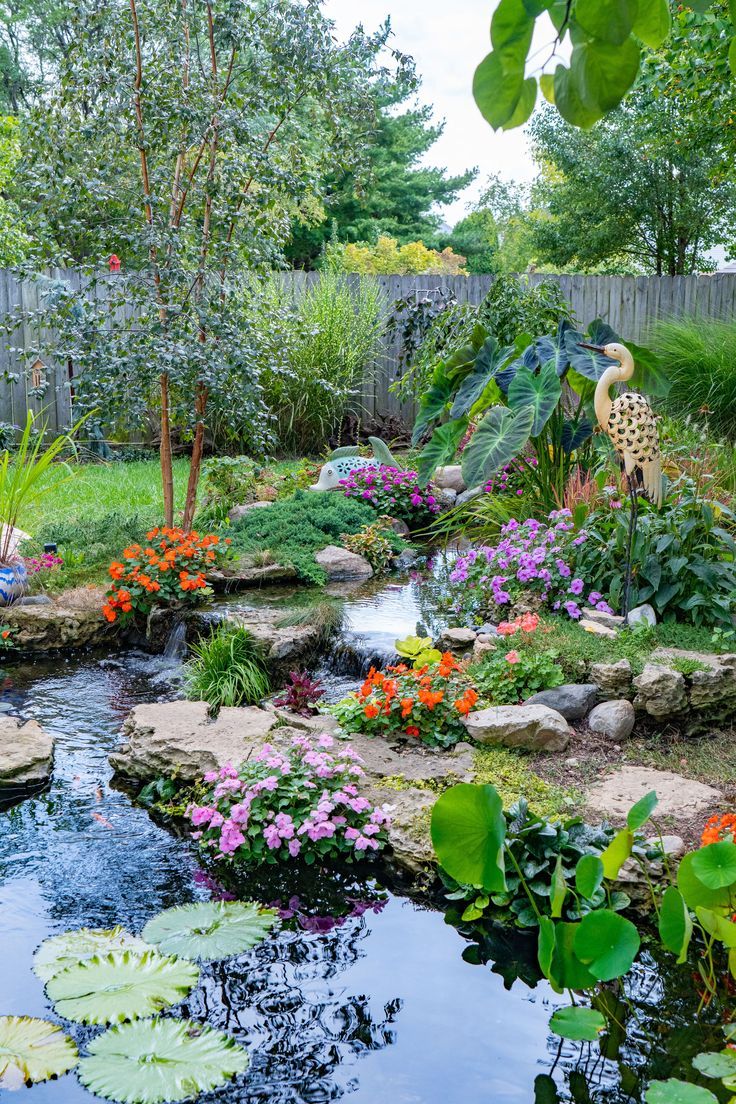 Tranquility in Your Backyard: Creating
Stunning Garden Ponds