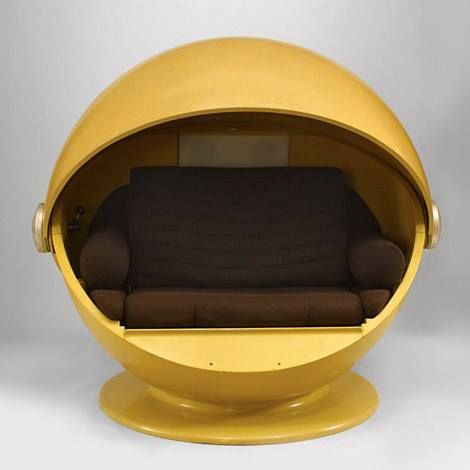 The hemispheres furniture
provides a cheesy seating facility