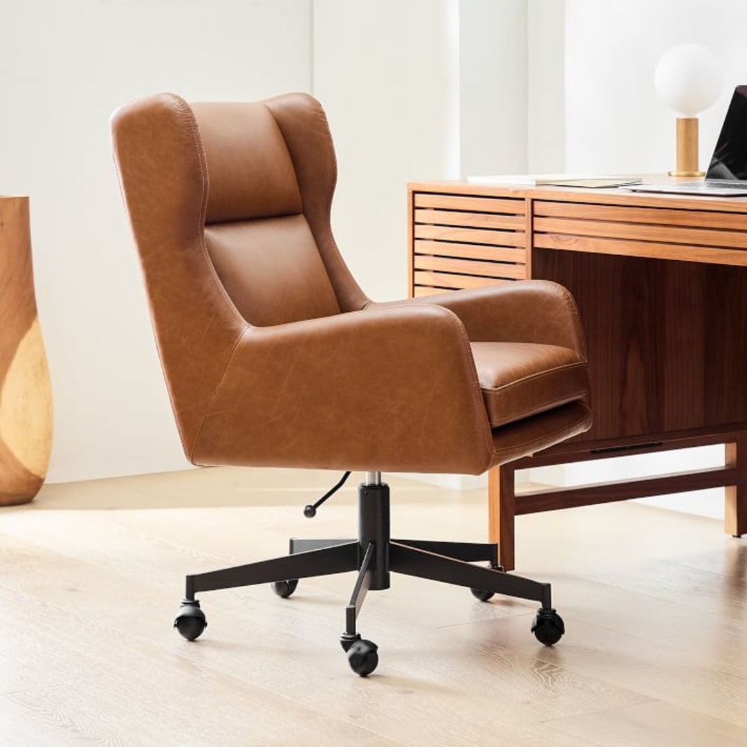 Leather office chair: types and usage