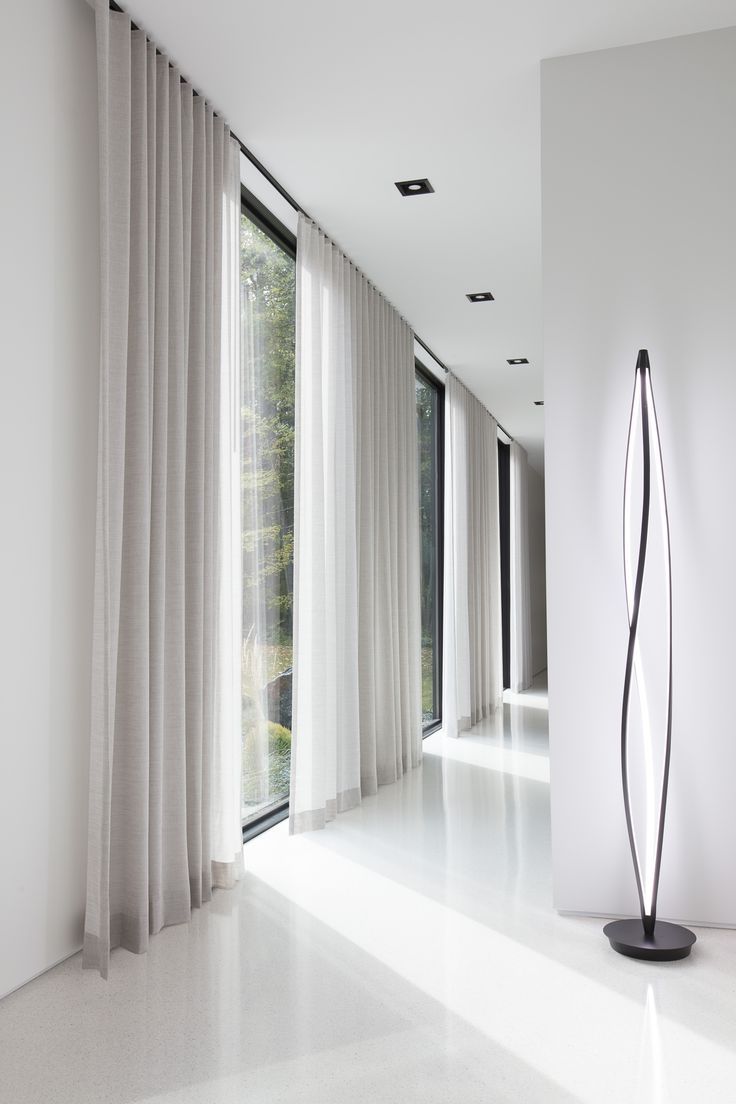 Install Modern window
treatments for Protection against Sun and Heat