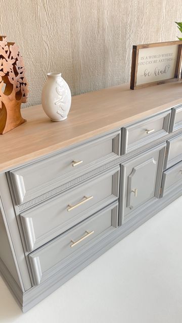 Painted dressers: buy a  ready-made one or paint yourself