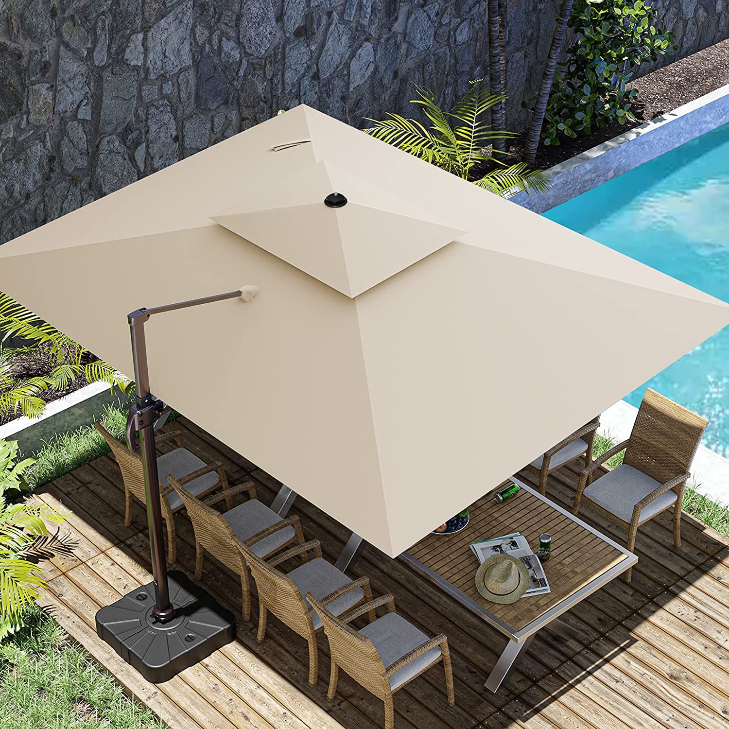 How to have the right patio
umbrellas