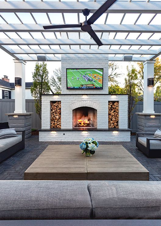 Ways to have a good backyard
fireplace