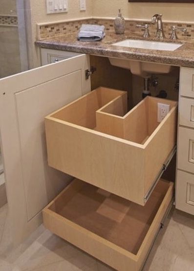 Bathroom storage cabinets materials