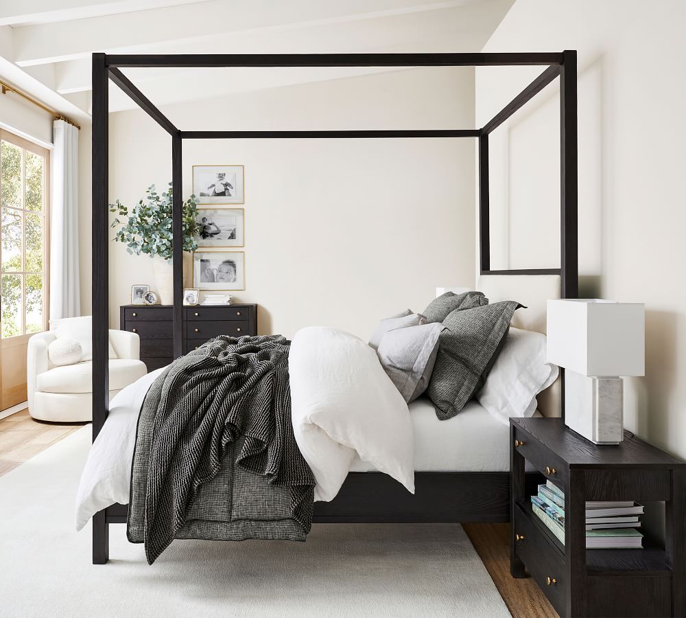 How to Decorate Your Bedroom
Using Black Canopy Bed 