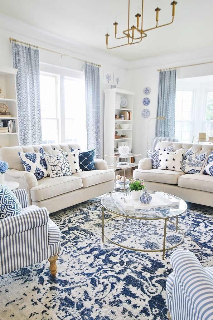 Great Blue Living Room Ideas