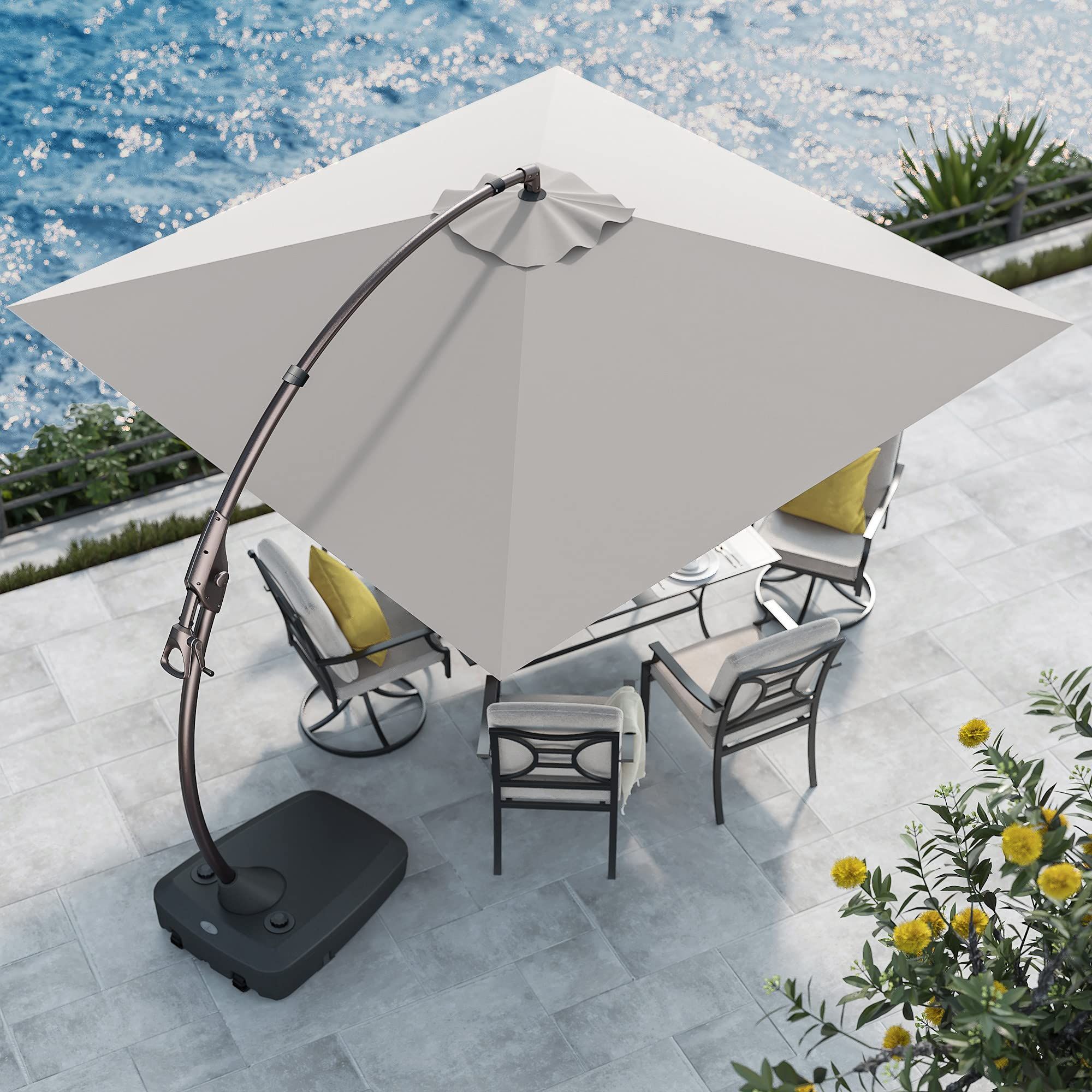 The Bet Cantilever Umbrella
You Need for Your Patio or Swimming Pool