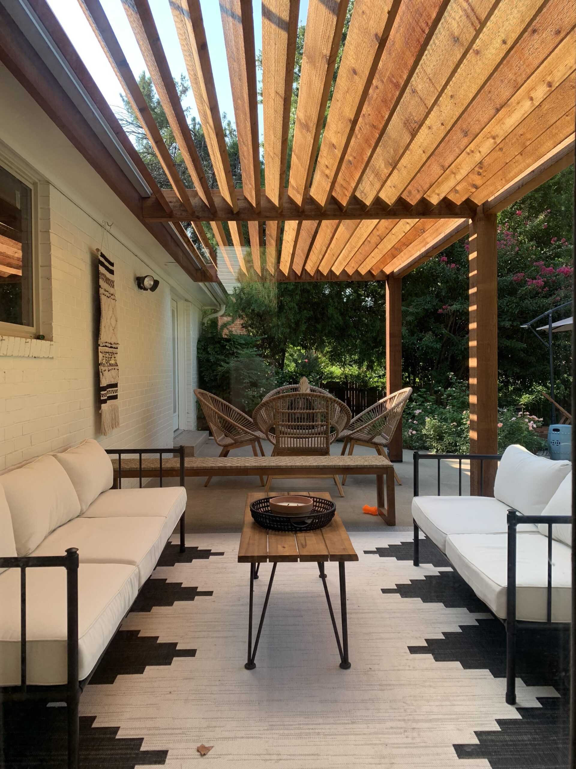 How to build a Cedar pergola