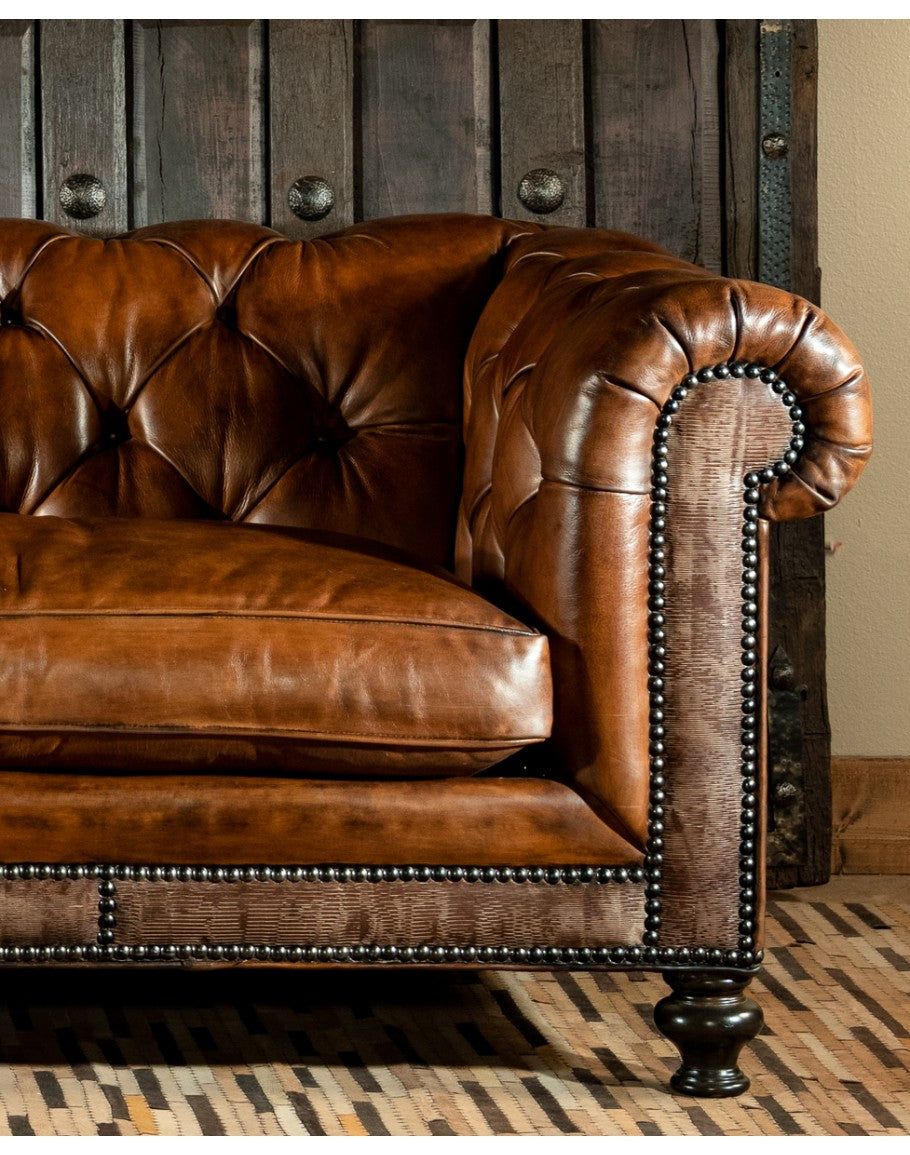 Timeless Elegance: Styling with
Chesterfield Leather Sofas