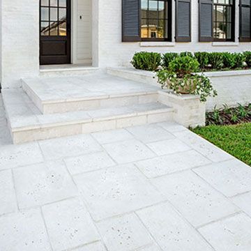 Advantages offered by concrete
pavers