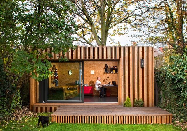 Why every modern garden should
have garden studios